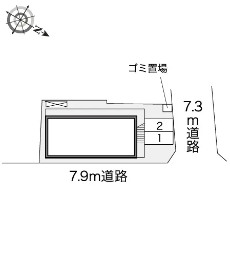 ★手数料０円★青梅市東青梅　月極駐車場（LP）